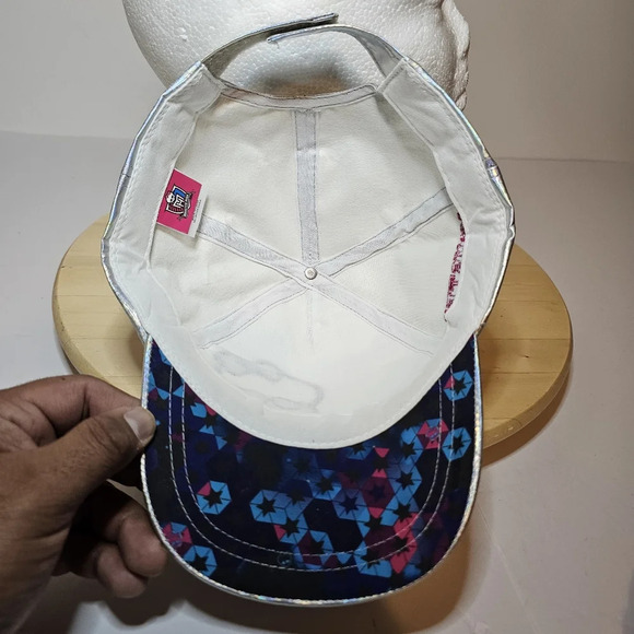 Monster high ladies shiny silver metalic adjustable hat new with tags - Picture 4 of 7